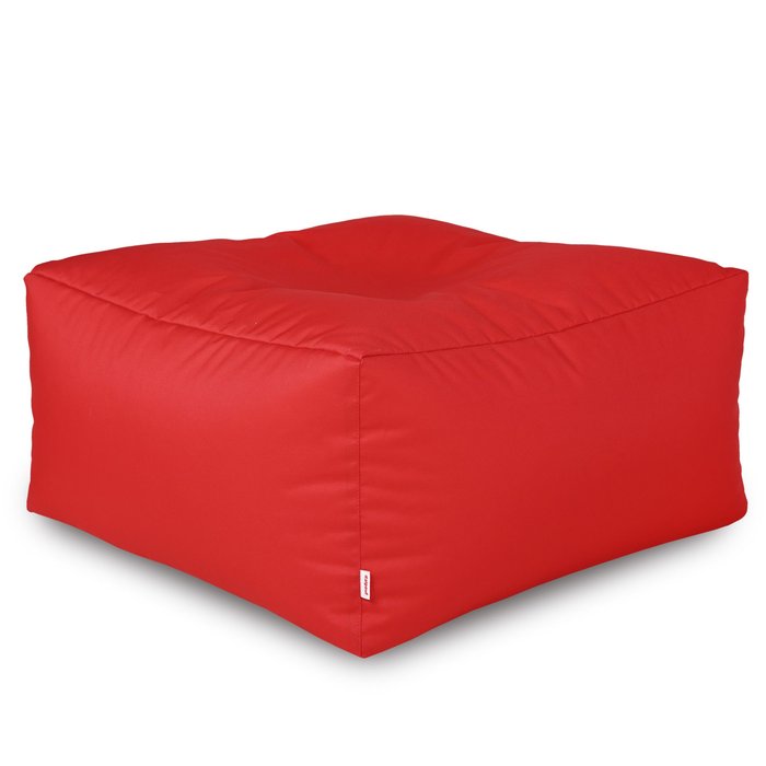 Rouge Pouf Table Florence Extérieur nylon