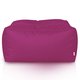 Fuchsia Pouf Table Florence Extérieur nylon