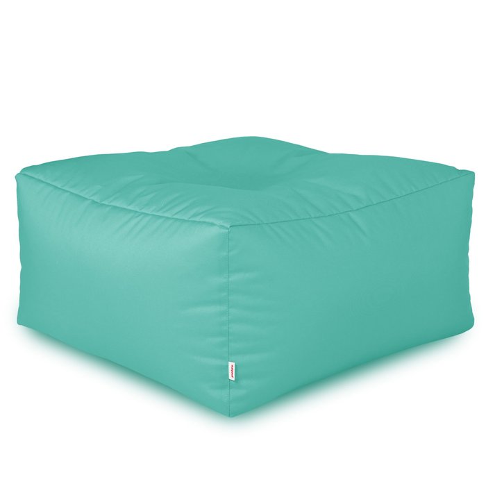 Turquoise Pouf Table Florence Extérieur nylon