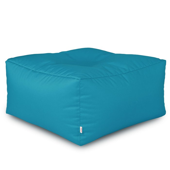 Hocker Sitzsack / Tisch Outdoor blau
