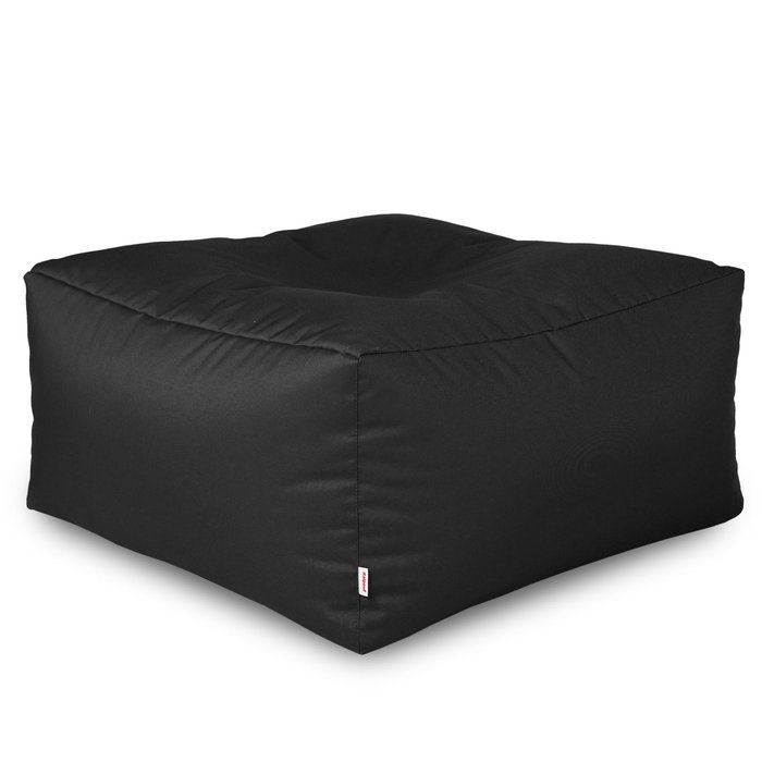 Noir Pouf Table Florence Extérieur nylon