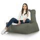 Vert Mélange Pouf Poire Fauteuil Bali recyclé