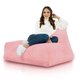 Yeti rose Pouf Poire Fauteuil Bali 