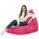 Rose Pouf Poire Bermuda de salon velours