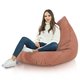 Cuivre Mélange Pouf Poire Bermuda de salon recyclé