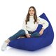 Bleu foncé Pouf Poire Bermuda nylon