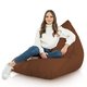 Marron Pouf Poire Bermuda nylon