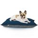 Bleu marine Coussin De Lit Pour Chien velours