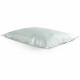 Argent Pouf Poire Coussin Simili-Cuir