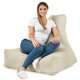 Perle Pouf Poire Fauteuil Bali velours