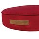 Rouge Lits Pour Chiens Ronds velours