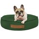 Vert foncé Lits Pour Chiens Ronds velours