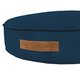 Bleu marine Lits Pour Chiens Ronds velours