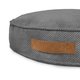 Dot Lits Pour Chiens Ronds gris foncé