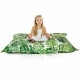 Jungle Pouf Poire Coussin XXL Jardin nylon