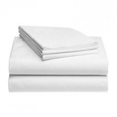Bettlaken aus Baumwolle ohne Gummiband 140x220 cM