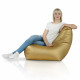 Doré Pouf Poire Fauteuil Bali Simili-Cuir