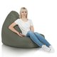 Vert Mélange Pouf Poire Drop XXL recyclé