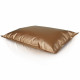 Cuivre Métallique Pouf Poire Coussin XXL Simili-Cuir