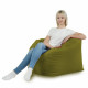 Vert Pouf Poire Fauteuil Amalfi velours