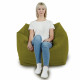 Vert Pouf Poire Fauteuil Amalfi velours