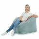 Menthe Pouf Poire Fauteuil Amalfi velours