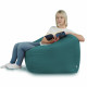 Bleu Pouf Poire Fauteuil Amalfi velours