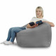 Acier Pouf Poire Fauteuil Amalfi velours