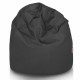 Gris Pouf Poire XL velours