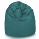 Bleu Pouf Poire XL velours