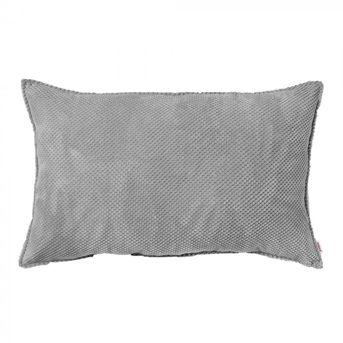 Gris Clair Dot Coussin Rectangulaire