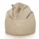 Beige Dot Pouf Poire Enfants