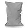 Gris Clair Dot Pouf Poire Coussin