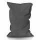 Gris Dot Pouf Poire Coussin