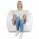 Blanc Pouf Poire Fauteuil Amalfi nylon