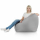 Gris clair Pouf Poire Fauteuil Amalfi nylon