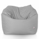 Gris clair Pouf Poire Fauteuil Amalfi nylon