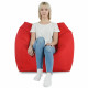 Rouge Pouf Poire Fauteuil Amalfi nylon