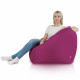 Fuchsia Pouf Poire Fauteuil Amalfi nylon