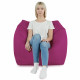 Fuchsia Pouf Poire Fauteuil Amalfi nylon