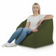 Vert foncé Pouf Poire Fauteuil Amalfi nylon