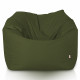 Vert foncé Pouf Poire Fauteuil Amalfi nylon