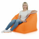 Orange Pouf Poire Fauteuil Amalfi nylon