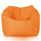 Orange Pouf Poire Fauteuil Amalfi nylon