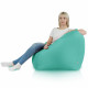 Turquoise Pouf Poire Fauteuil Amalfi nylon