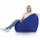 Bleu foncé Pouf Poire Fauteuil Amalfi nylon