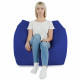 Bleu foncé Pouf Poire Fauteuil Amalfi nylon