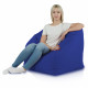 Bleu foncé Pouf Poire Fauteuil Amalfi nylon