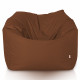 Marron Pouf Poire Fauteuil Amalfi nylon