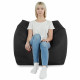 Noir Pouf Poire Fauteuil Amalfi nylon